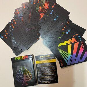 PRISM CARD PLAYING DECK BEAUTIFUL DESIGN NEW OPENED BOX